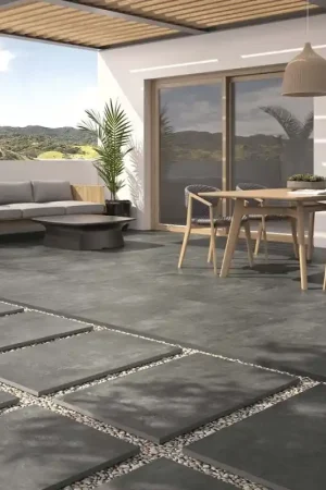 Commander Vite Dalle sur plots GROUND MARENGO 60x60x2 cm effet pierre antidérapant R11